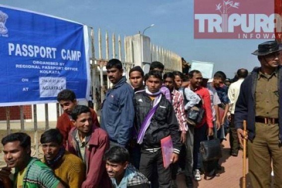 Hand-written passports declared invalid, many stuck at Akhaura check post Hand-written passports declared invalid, many stuck at Akhaura check post